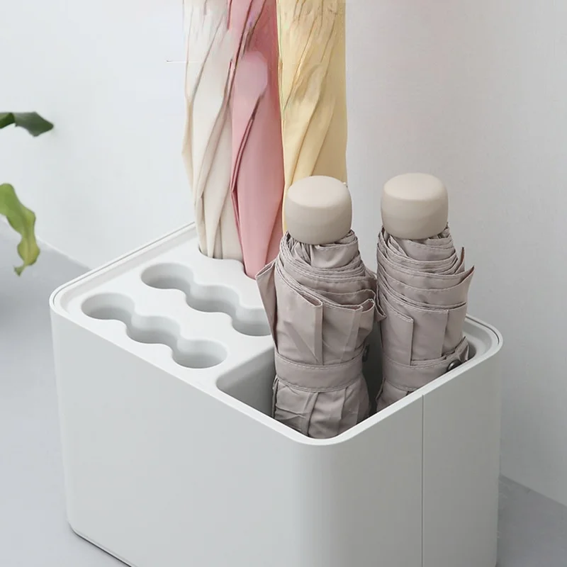 household creative large capacity indoor corner plastic umbrella stand