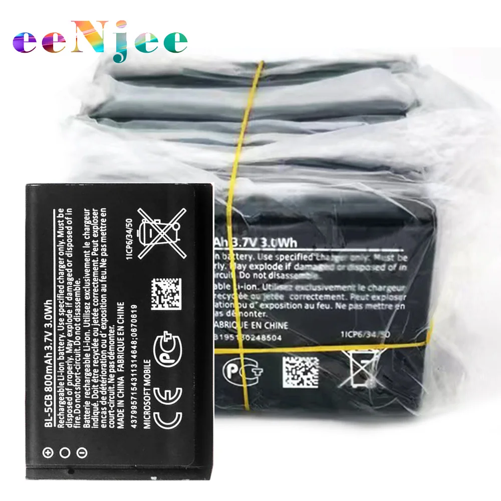 BL5C BL-5C BL 5C Phone Battery For Nokia 1100 1110 1200 1208 1280 1600 2600 2700 3100 3110 5130 6230 6230i n70 n72 Phone battery