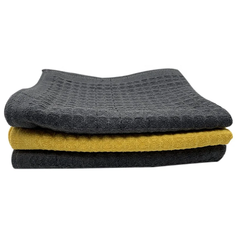 household items for bathroom cleaning equipment parts set waffle microfiber cloth microfiber cleaning cloths car care towel
