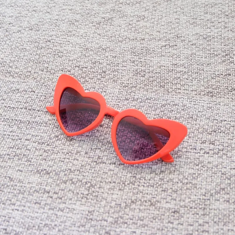 Candy Colors Girls Hearts Sunglasses Cute Kids Sun Glasses UV400 Cat Eye Baby Lovely Shades UV Protection