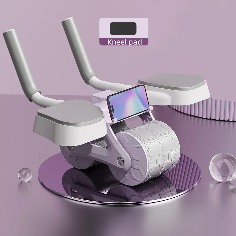 Ab roller with elbow support gym sport equipment unisex new style home fitness abdominal workout abs wheel