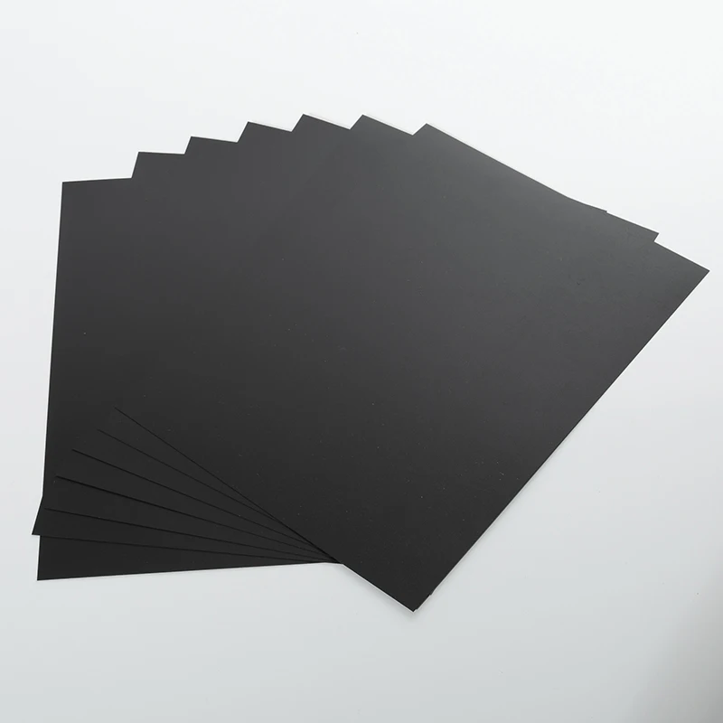 black matte polypropylene sheet for Laser Cutting