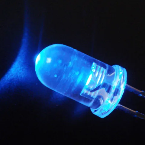 
5mm 3mm cyan 495-500nm led 