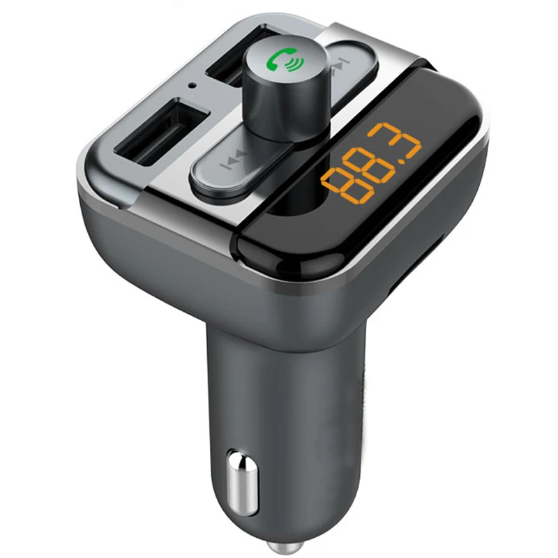 Dropshipping  BT20 Dual USB Car Charger BT FM Transmitter