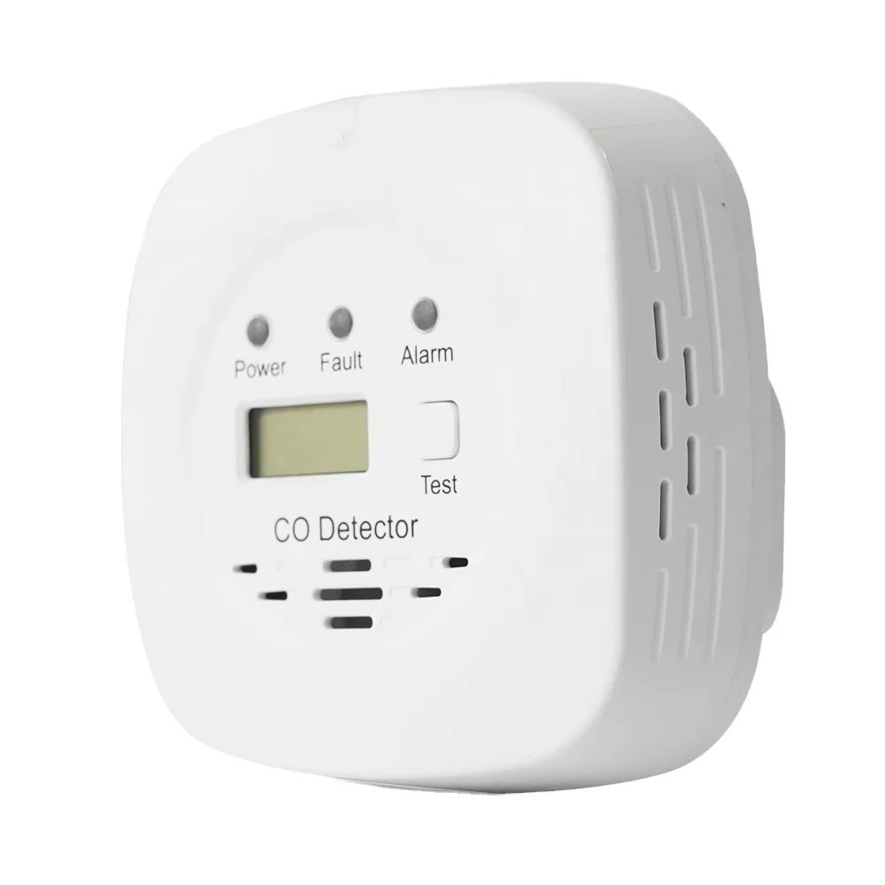 Standalone 3V TUV EN 50291-1-2018 Standard CO Gas Detector Alarmvip ODM CO Detector
