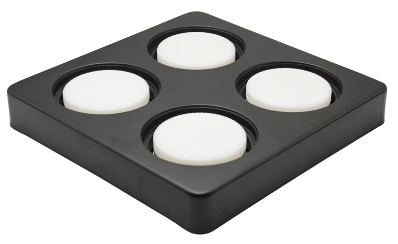 down light gx53 led lamp add honeycomb anti-glare downlight with gx53 led fixture white black color bousing