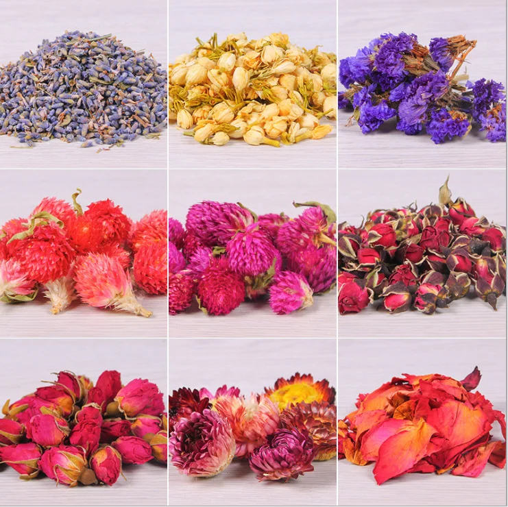 
Wholesale natural herbal slimming flavored edible tea Dried Blue Butterfly Pea Flowers with private label 