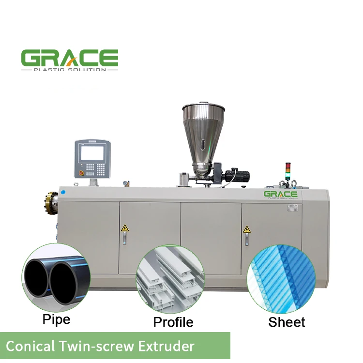 Grace plastic twin screw extruder