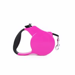 Wholesale Custom Print Logo Heavy Duty Pet Training Rope Leash Auto Extendable Dog Leads