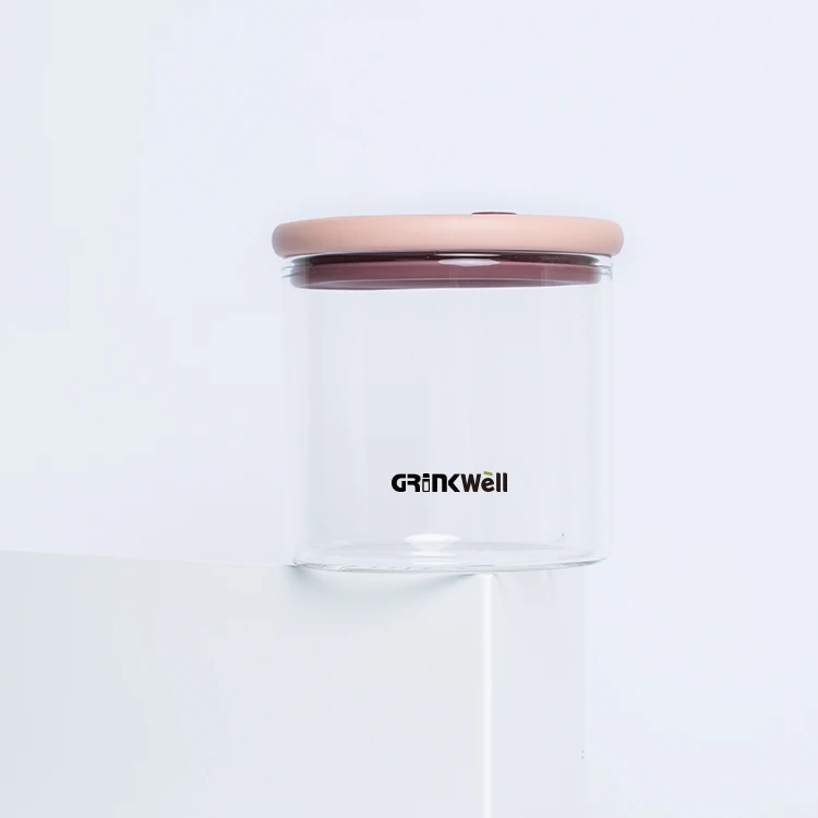 
Grink made in china superior wholesale 500ml glass jars and containers 