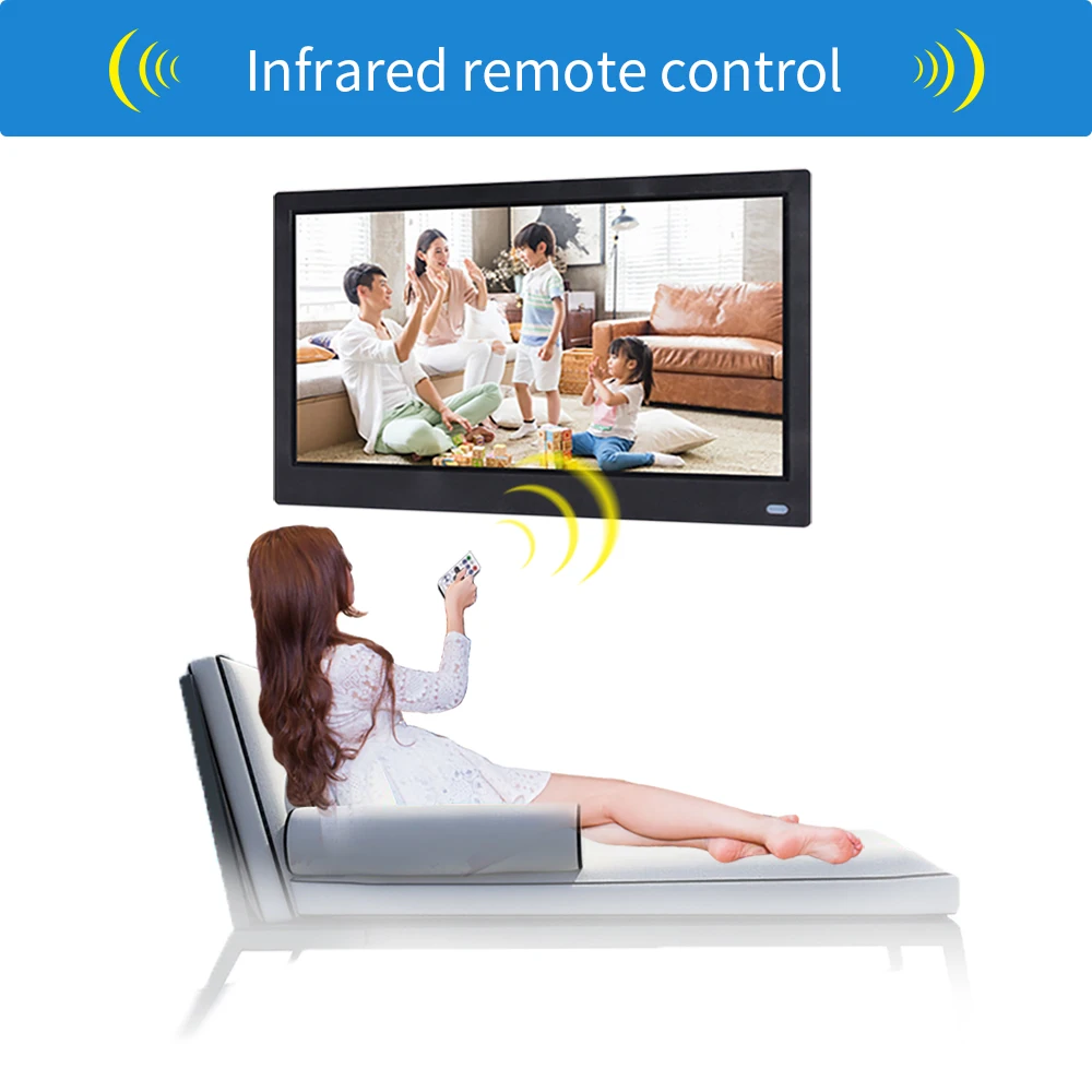 XCLT V56 IPS HD Plastic video loop mp4 13 inch digital advertising player