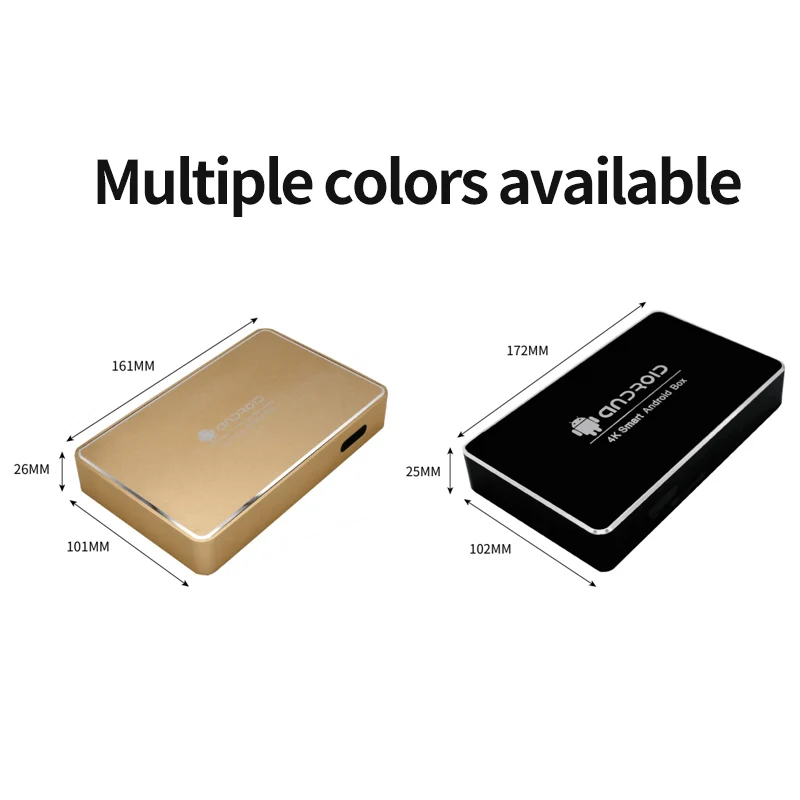 Full Screen Displaying Android 7.1 Media Player Tv Box Free Remote Control Software Video Wall Effect Android Box