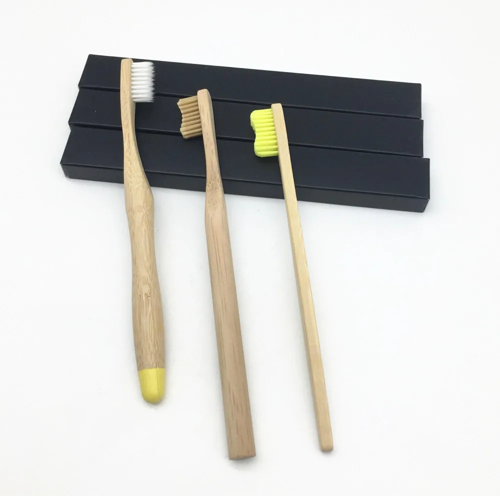 Natural Bamboo Tooth Brush Home Daily Use Biodegradable Toothbrush