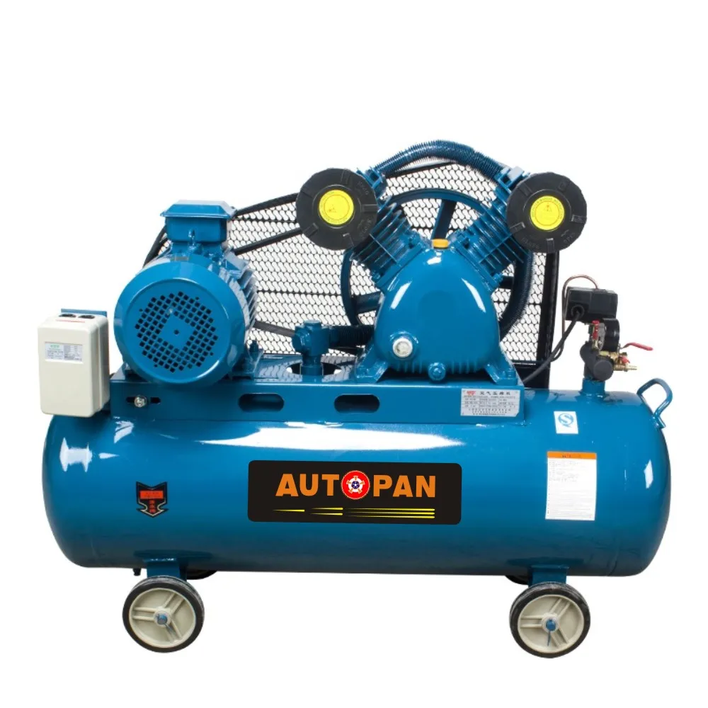 AUTOPAN 0.6P 4KW High Pressure Air-compressor Machines Industrial Belt Driven Air Compressor
