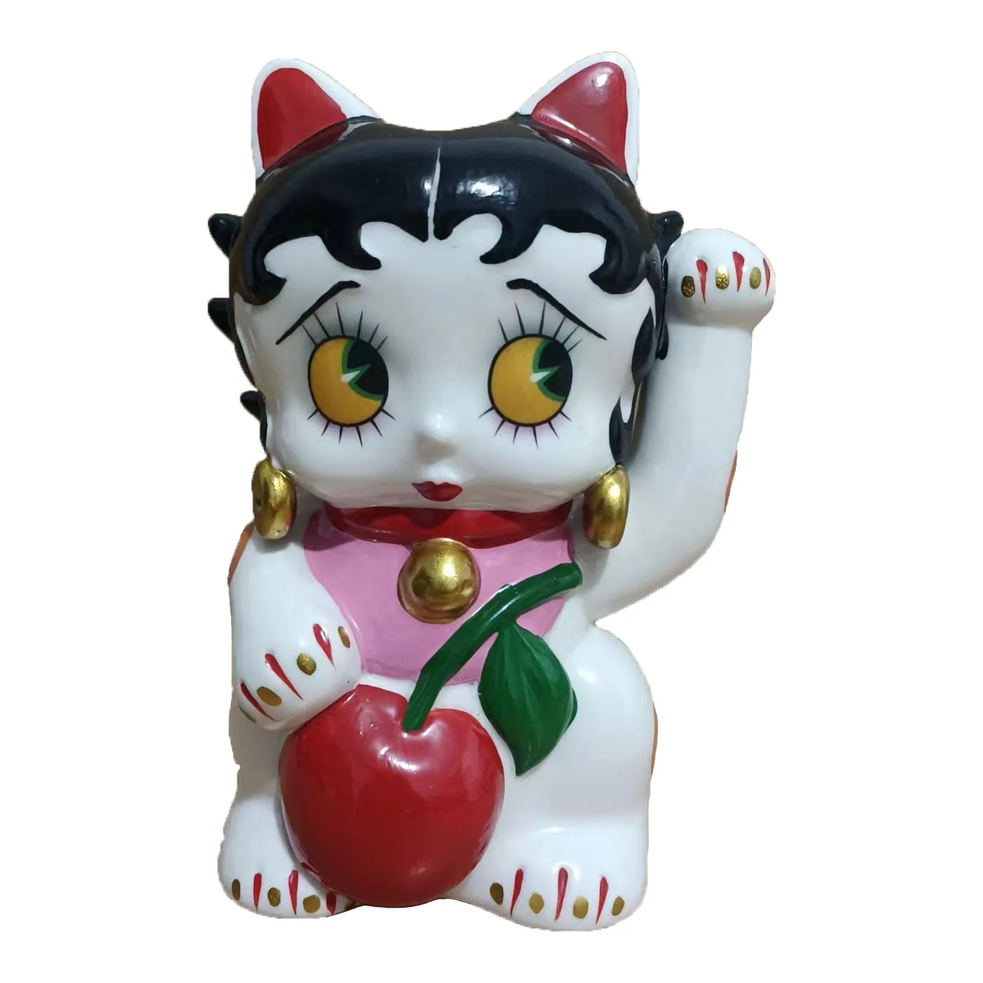 DQ007 High Quality Hand Drawing Full Color Ceramic Handicraft Decoration Customized New Design Ceramic handiwork