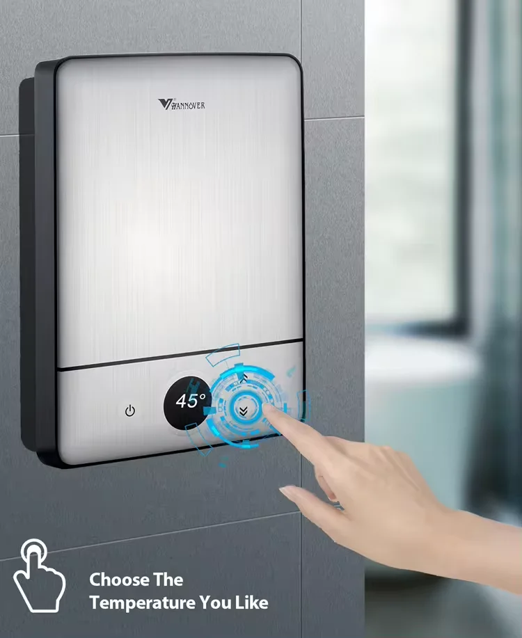 DSC CE  2024 New Arrival  factory  price Mini  120V 208V 110V 5.3KW  Instant Tankless Electric Hot Water Heater   kitchen bath