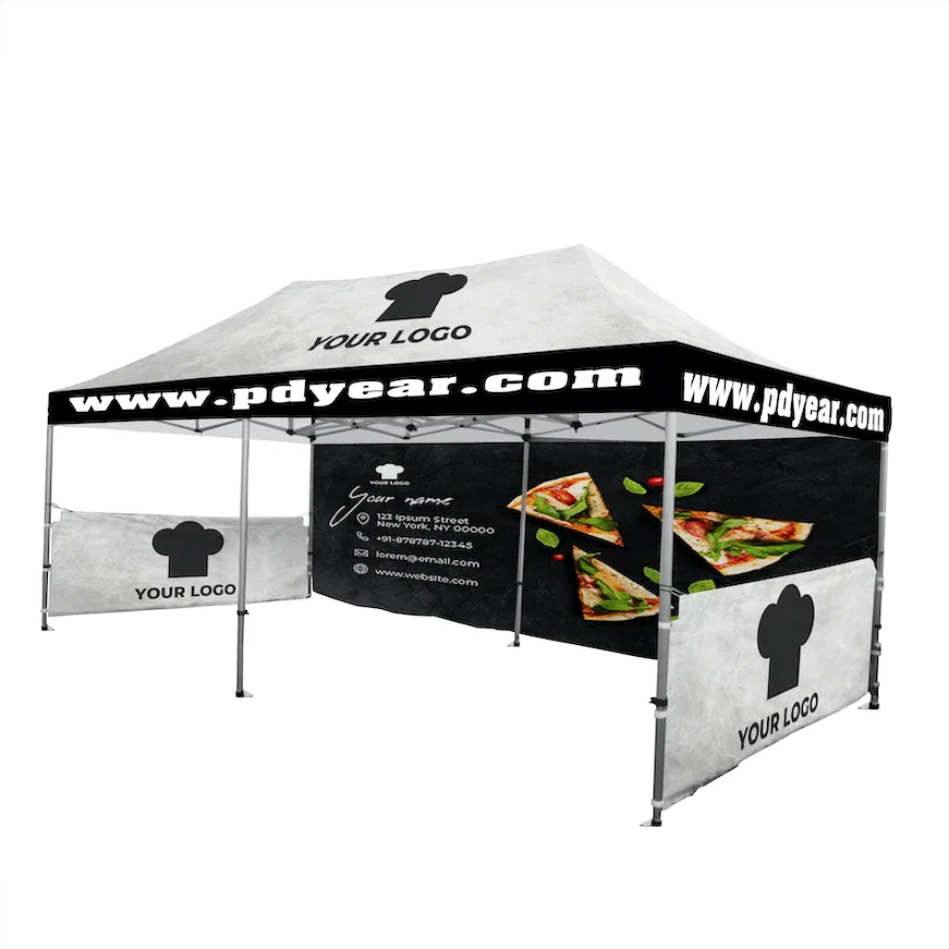 Promotion Custom Printing  Waterproof Relief Tents Canvas Fabric Disaster Relief Tent Wedding Canopy Tent