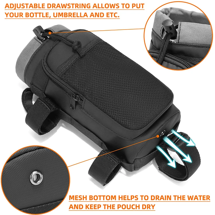 Waterproof Insulated Bicycle Water Bottle Drink Holder Bike Water Bottle Holder Bag