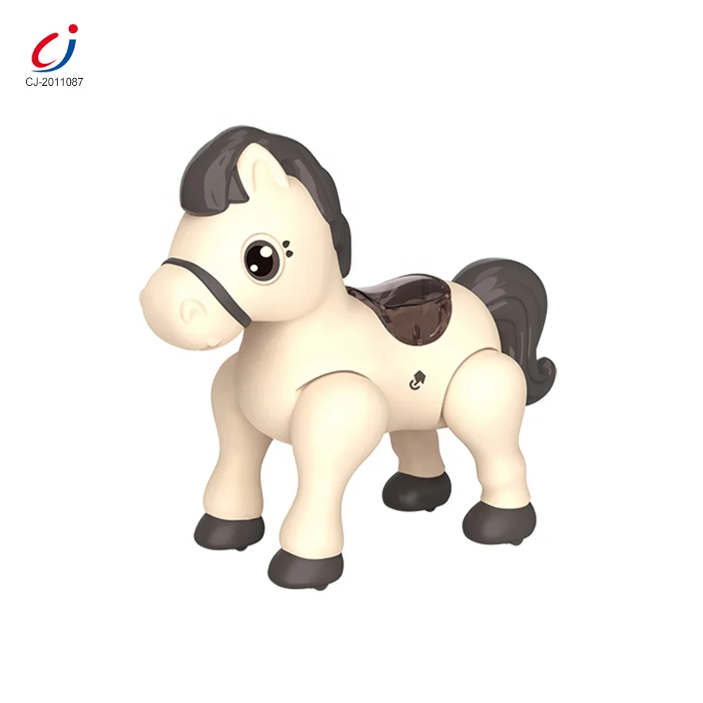 Education magnetic assembly take apart simulation 3d horse recording audio retelling building diy animals