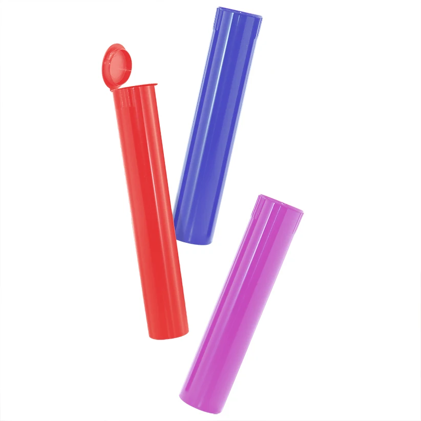 Wholesale Opaque 90mm 98mm 112mm 116mm 120mm Child Resistant Tube PP Plastic Pop Top Up Squeeze Bottle And Tubes
