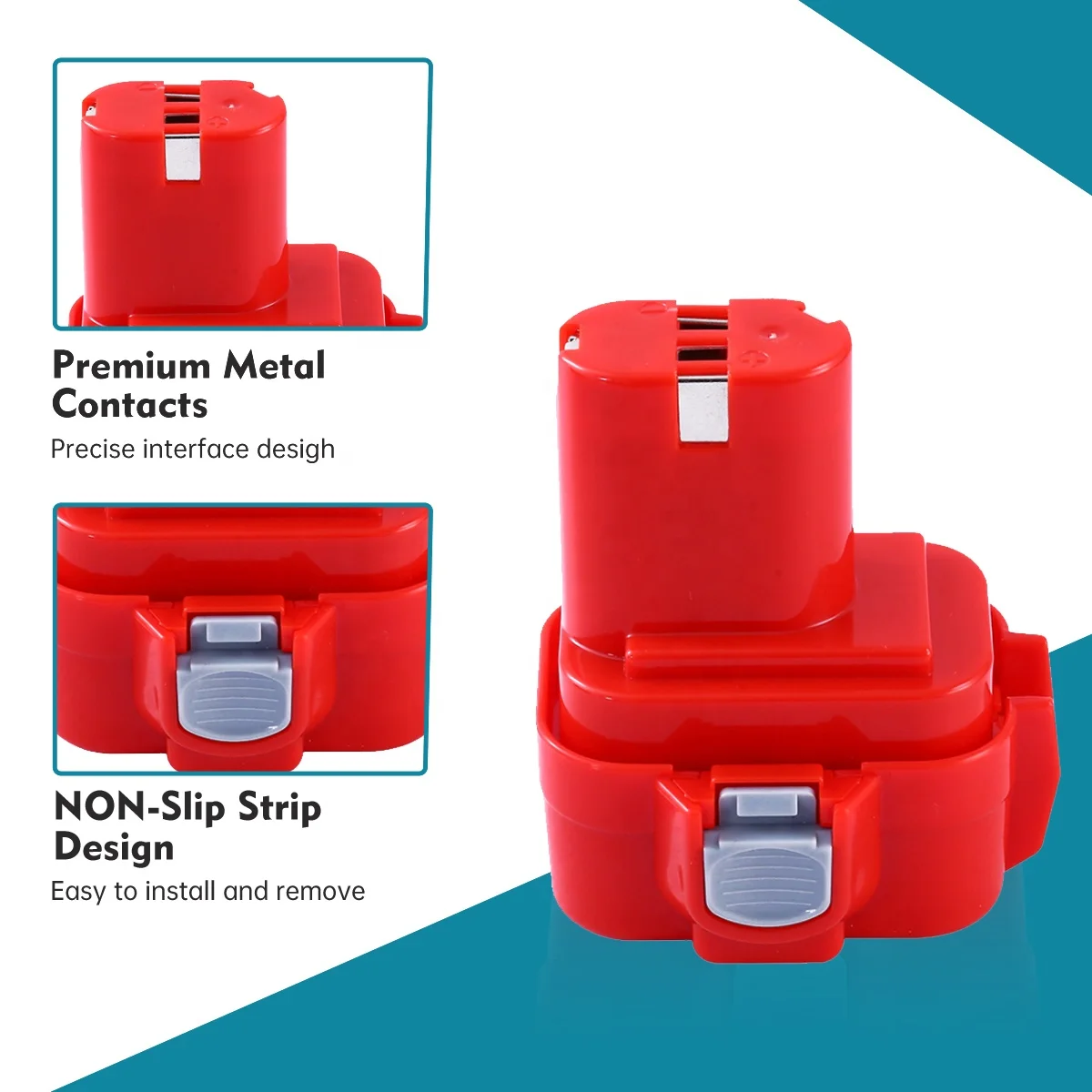 OEM 9.6V 2.0Ah 3.0Ah Rechargeable Power Tools Battery for Makita NI-CD/NI-MH ML9120 Battery Pack Cordless Drill Tool 9100