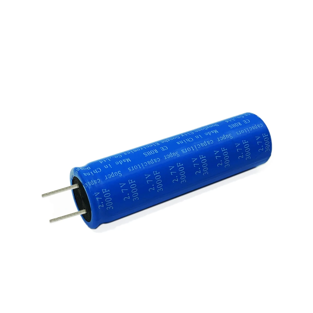 Original Ultra super capacitor 2.7V 3000F Rapid Charge capacitor with resistor solar deep cycle
