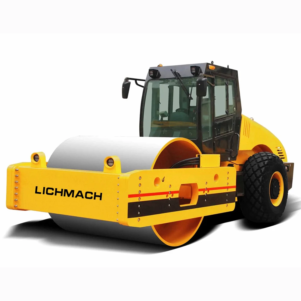 LICHMACH Ride-On Large Heavy Duty Walk Behind Asphalt Road Roller Vibrator Compactor 20ton small Single Drum Road Rollers