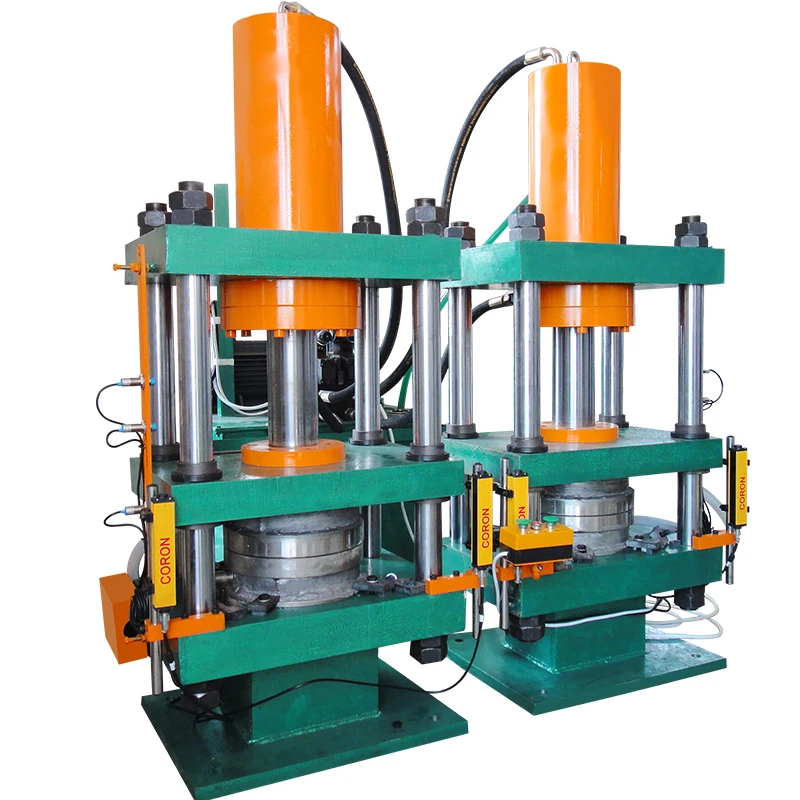 Four column hydraulic press waste plastic recycling processing and forming hydraulic press scallop plate press