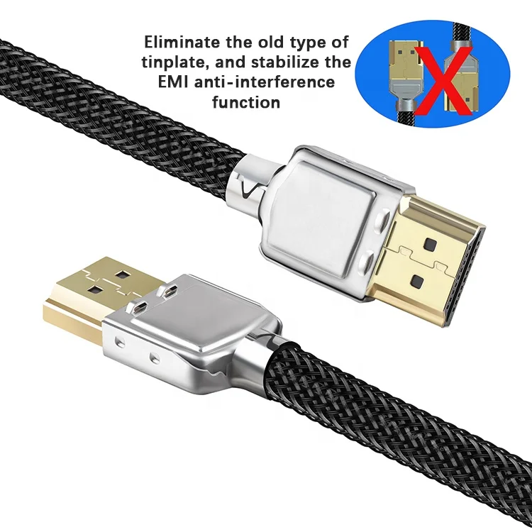 Позолоченный HDMI высокоскоростной 3D 8K 4K 60 Гц Hdtv кабель «Папа-папа» 1 м 5 2 3 10 Ultra Hd