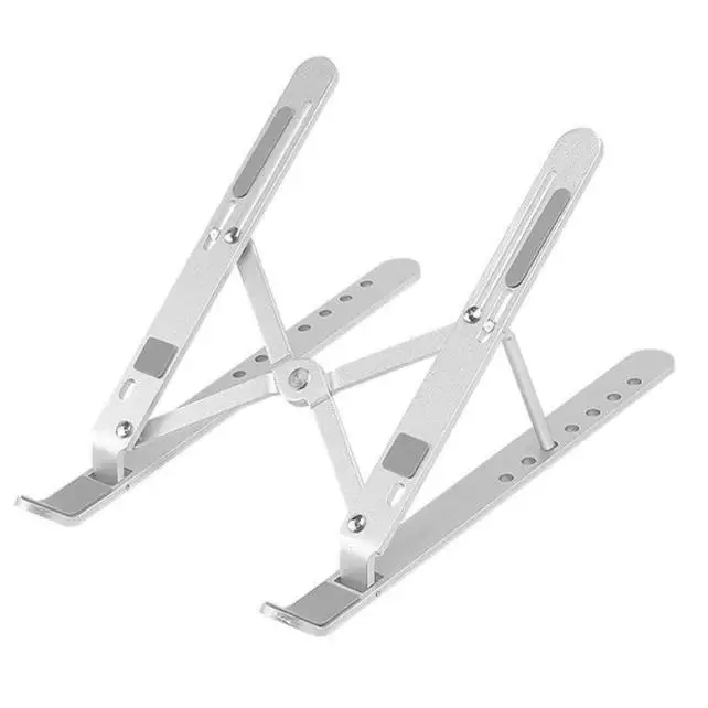 Adjustable Computer Laptop Mounts Holder for Desk tablets 6-position adjustable height Portable Aluminum alloy Stand