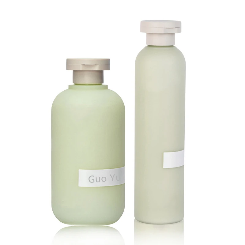 High quality Plastic pump Cap Bottle 500ml shampoo bottle empty shampoo container empty shower gel bottle wholesale