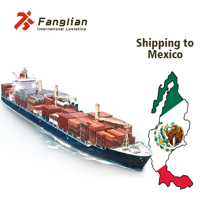 Logistic Forwarder Door To Door Sea Shipping Lcl Fcl Ddp Shipping Agent From Shenzhen/Yiwu To Mexico