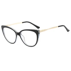 2022 Gradient Color Optical New Fashion Eye Anti Blue Light Blocking Glasses Trendy TR90 Optical Glasses Eyeglasses Frames