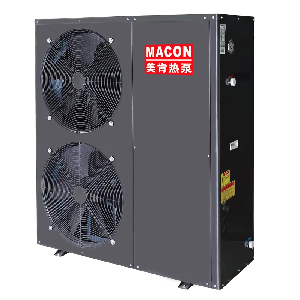 Macon R32 heat pump 15KW air source multifunction EVI DC inverter heat pump water heater(IETL certificate of TUV)