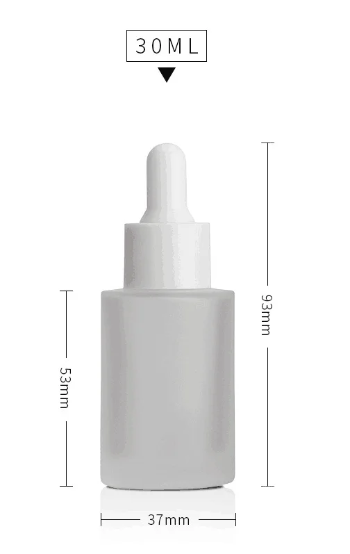 4 oz white frosted translucent glass bottle with white rubber dropper tincture bottles for sale essential oil bottles wholesale