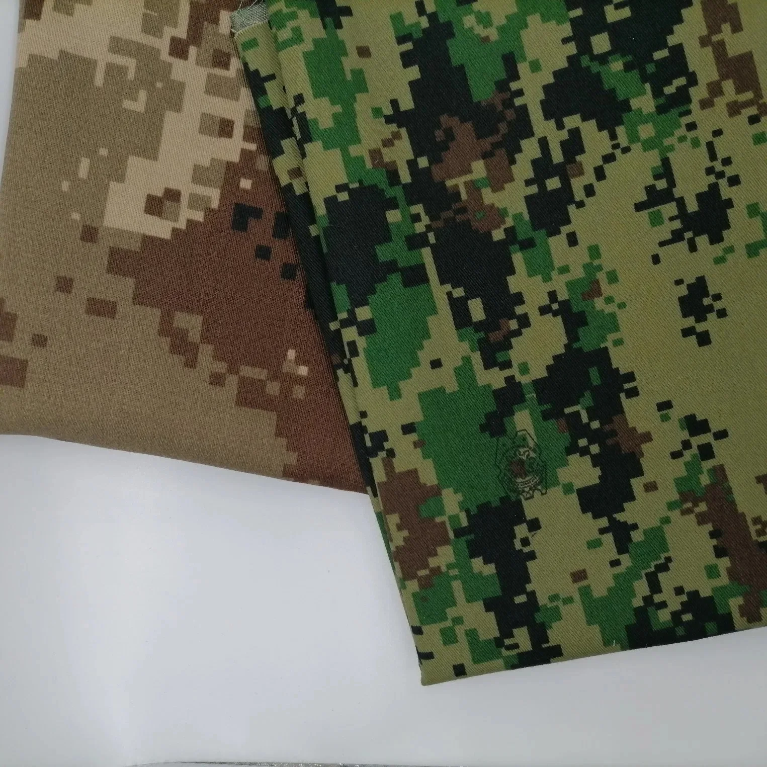 Hot sale polycotton T/C 65/35 45*45 88*64 80gsm 57/58' polyester cotton camouflage fabric material twill uniform work wear