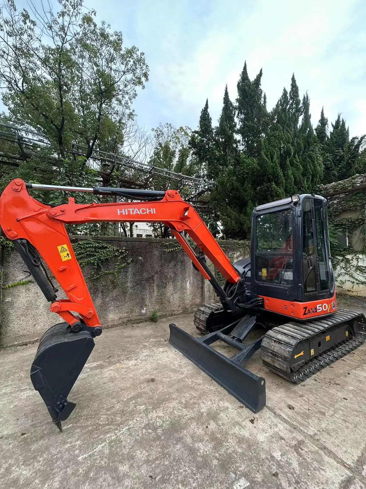 Original Used Hitachi Zx50u 5 Ton Crawler Digger Excavator/mini Zx50 Hydraulic Used Hitachi Zx50u Excavator Zx 50u