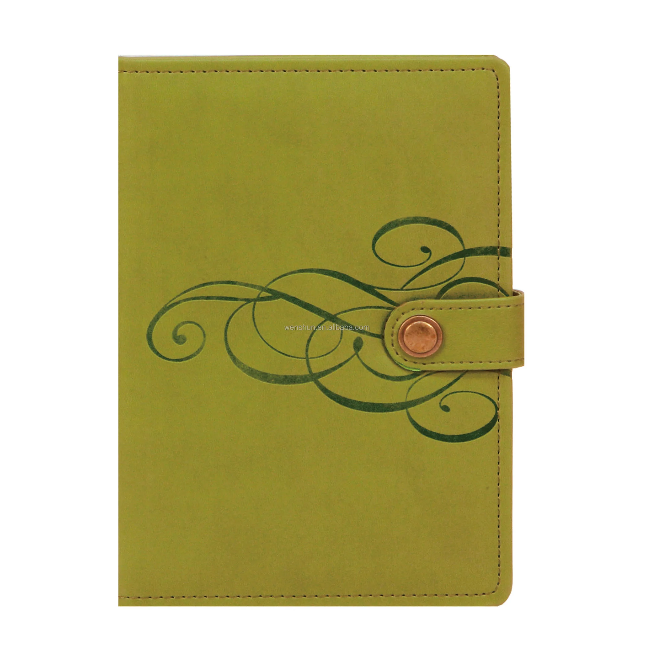 Custom A6 A7 Pu Leather Monthly Wallet Budget Planner Binder With Zipper Envelopes