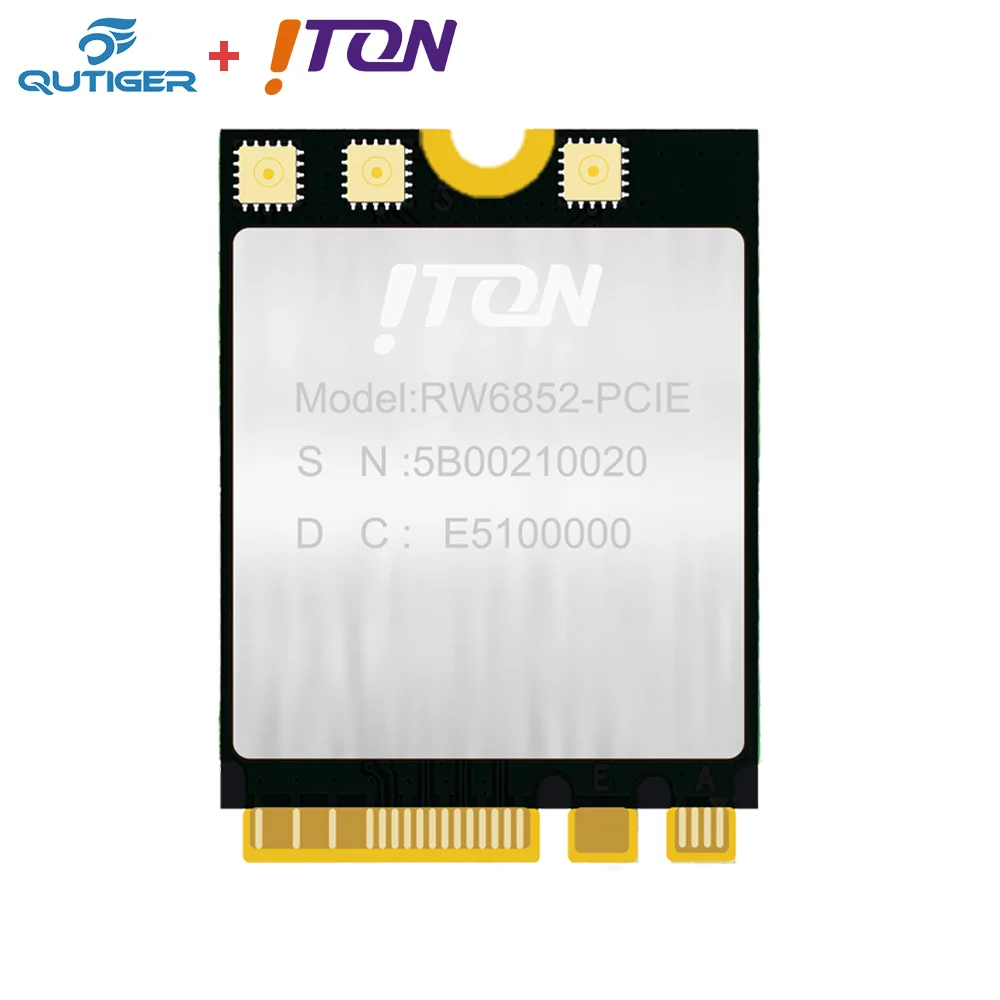 ITON Wi-Fi 6 module 4T4R Broadcom chip PCIE interface RW6852-PCIE