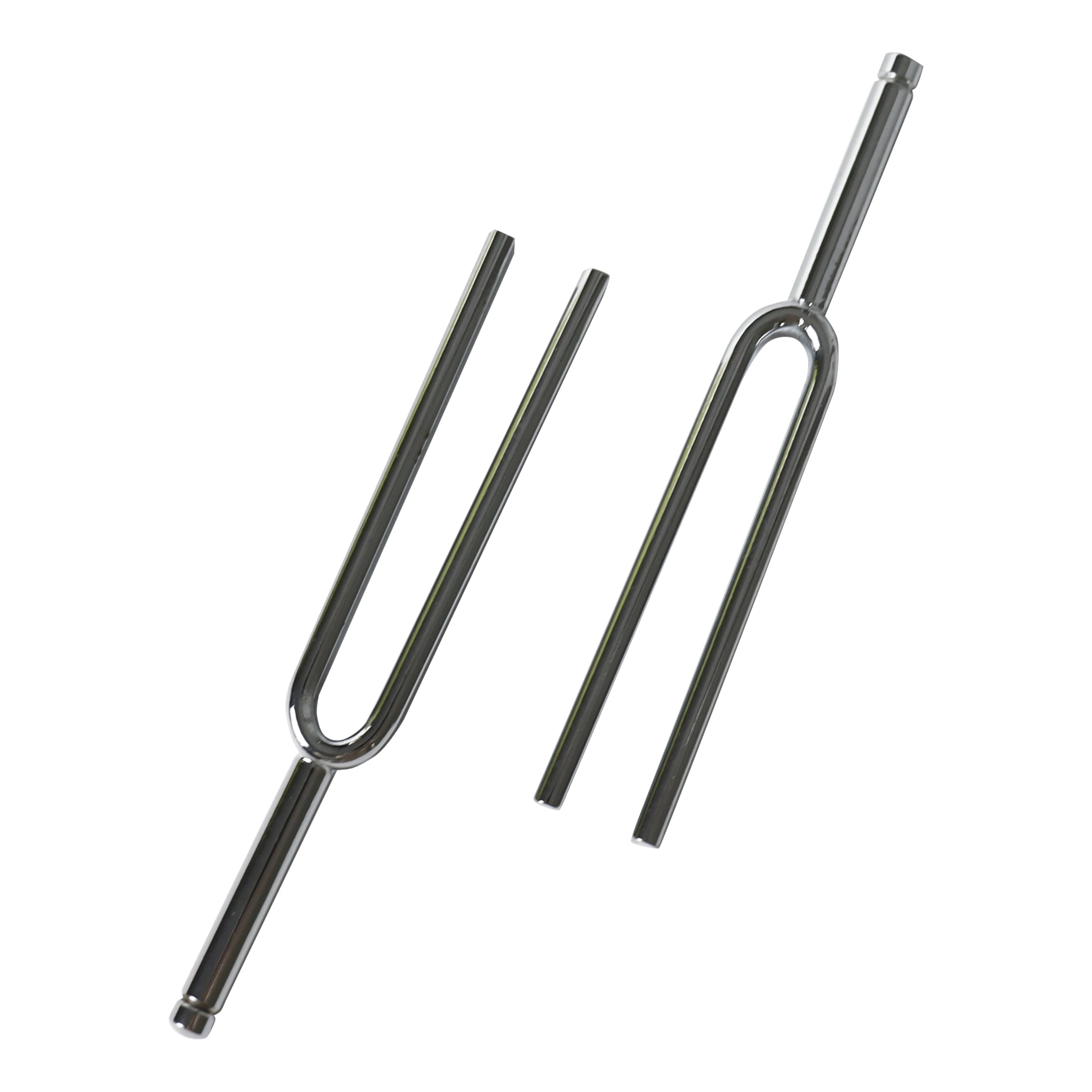 Medical Steel Chrome Plating 128Hz 256Hz 528Hz Ear Shaker Technician Professional Sound Healing Vibration Therapy Tuning Fork