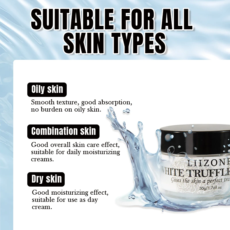 OEM ODM Natural Organic White Truffle Face Cream Antioxidan Brightening Moisturizing Cream Skincare For All Skin Types