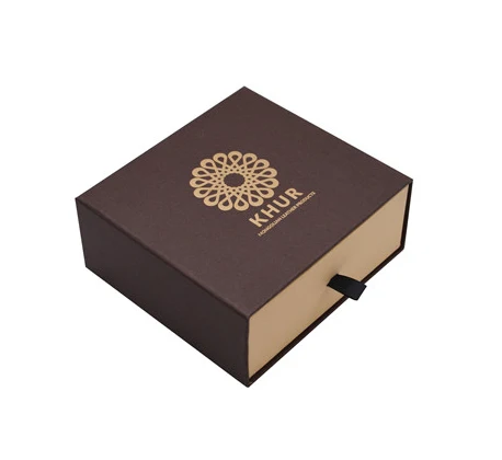 
Wholesale Custom Paper Jewelry Packaging Box Rigid Sliding Drawer Gift Box For Ring Packaging 