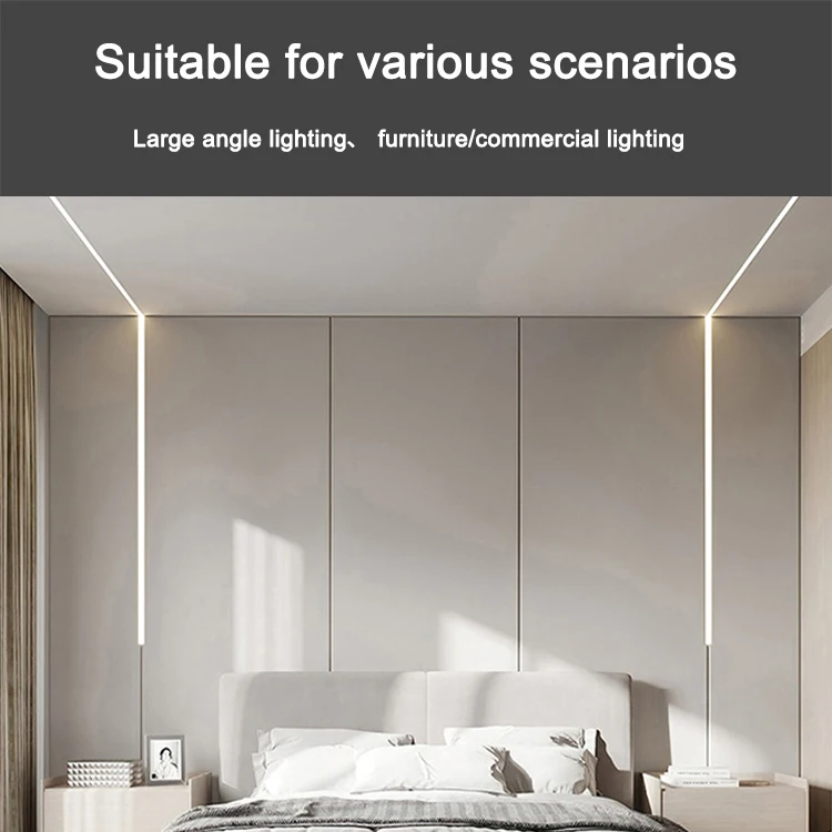 JMA Embedded concealed LED line light solderless laminated linear light cabinet wine cabinet wardrobe line light