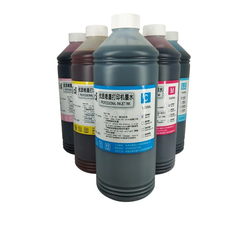 1000ml/bottle 12 Colors Universal Dye Ink FOR Canon Pro-2000 4000 4000S 6000S