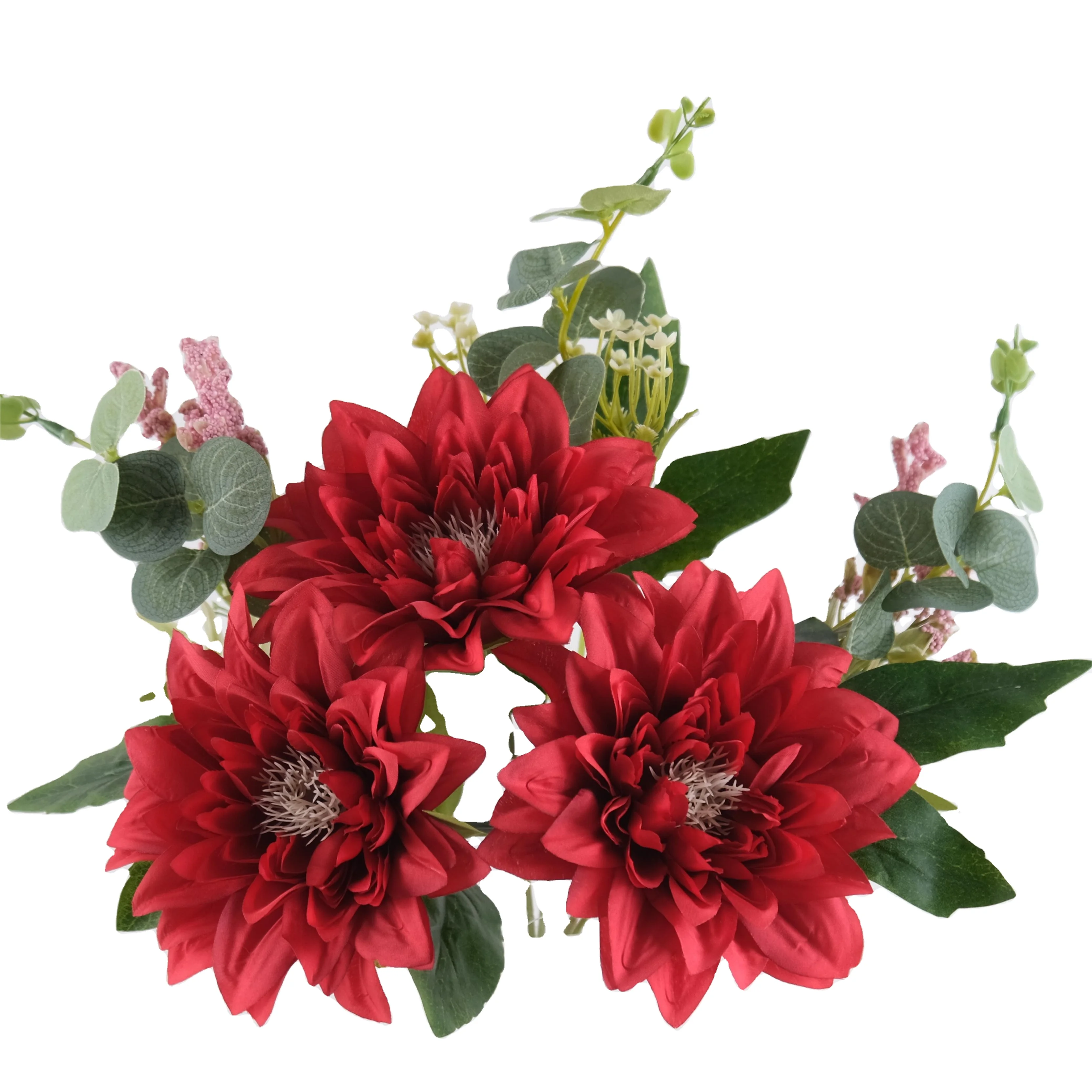 2024 New Hot Selling Manufacturer Direct Sales Beautiful Artificial Dahlia
