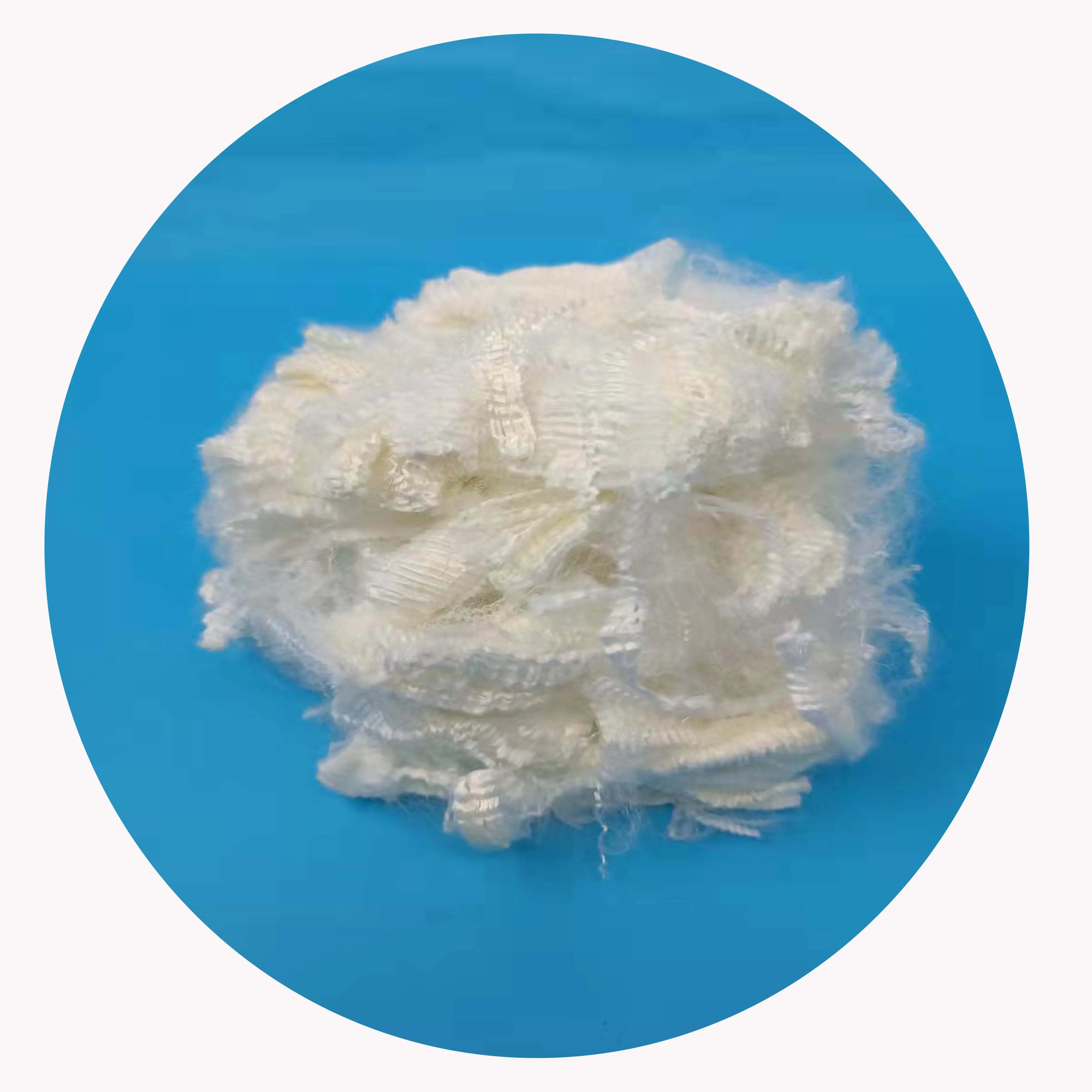 Chemical-Resistant 2D 51mm meta aramid fiber for spinning
