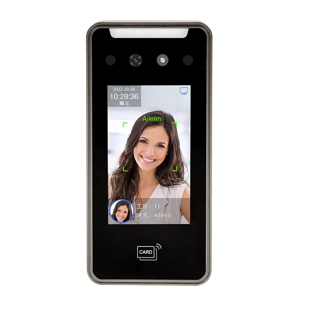 Timmy Free API Rfid Card Reader Biometric Time Attendance Machine With Card Reader