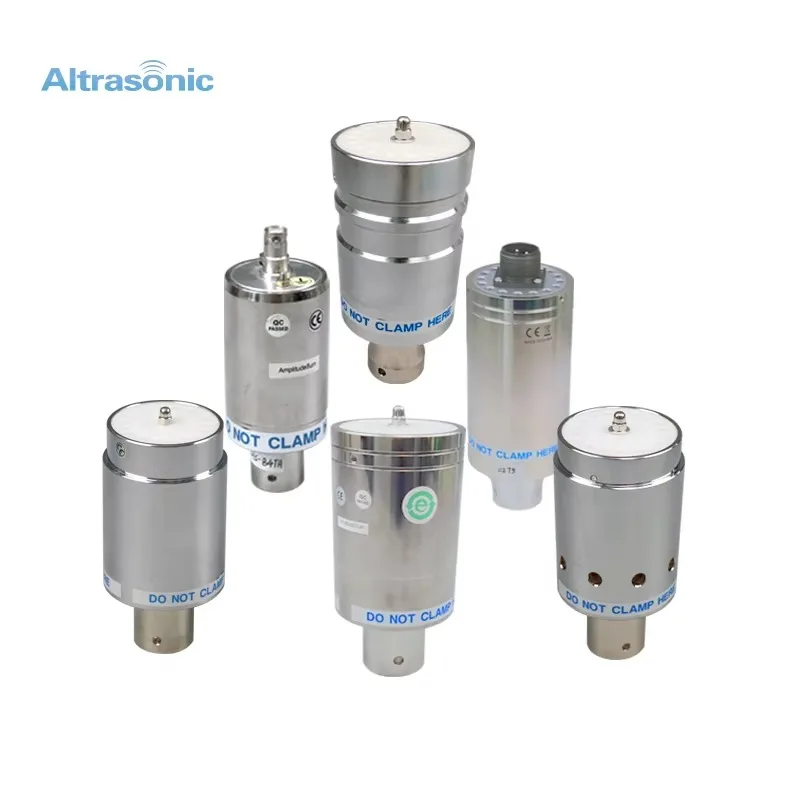 20KHZ 40KHZ Ultrasonic Welding Transducer With Booster For Branson Replacement Transducer
