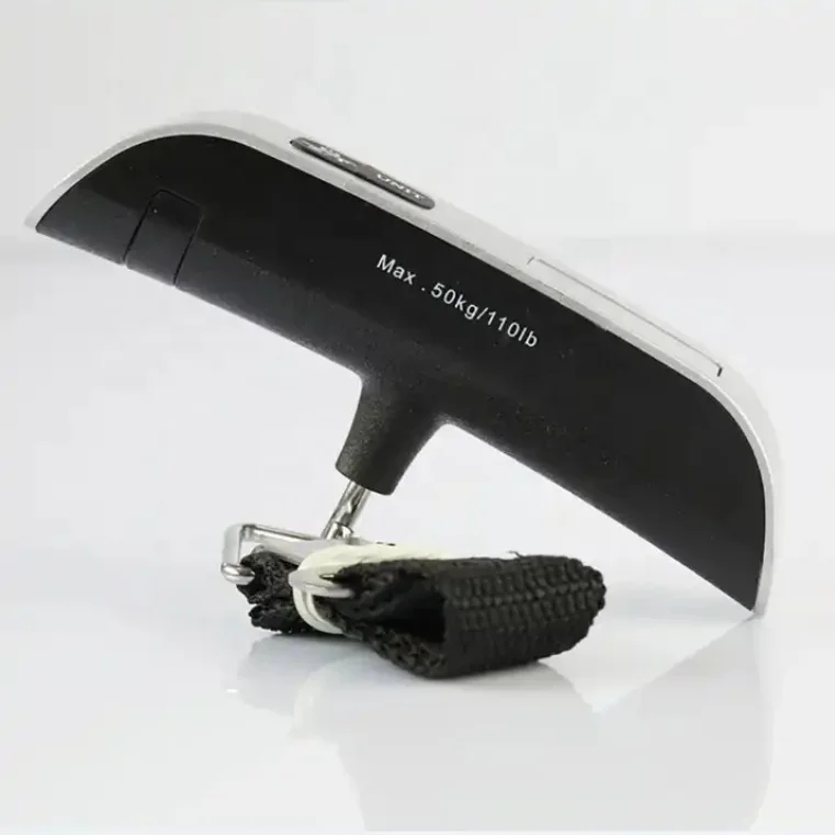 50kg/10g light exquisite silver popular factory directly selling trip use luggage scale digital