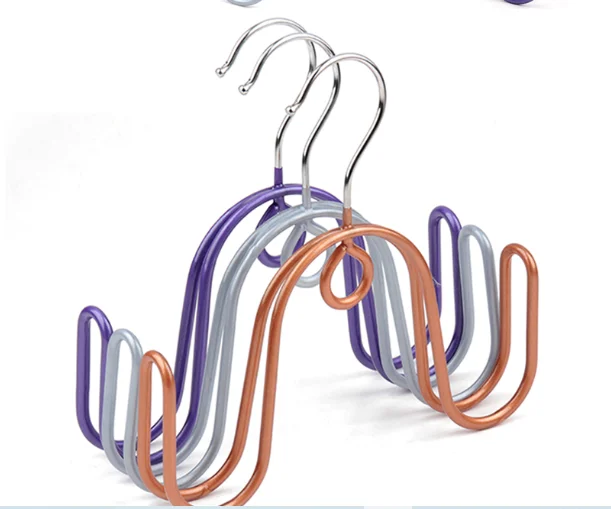 hot selling U-shaped multilayer shoes unique towel metal shoe hangers